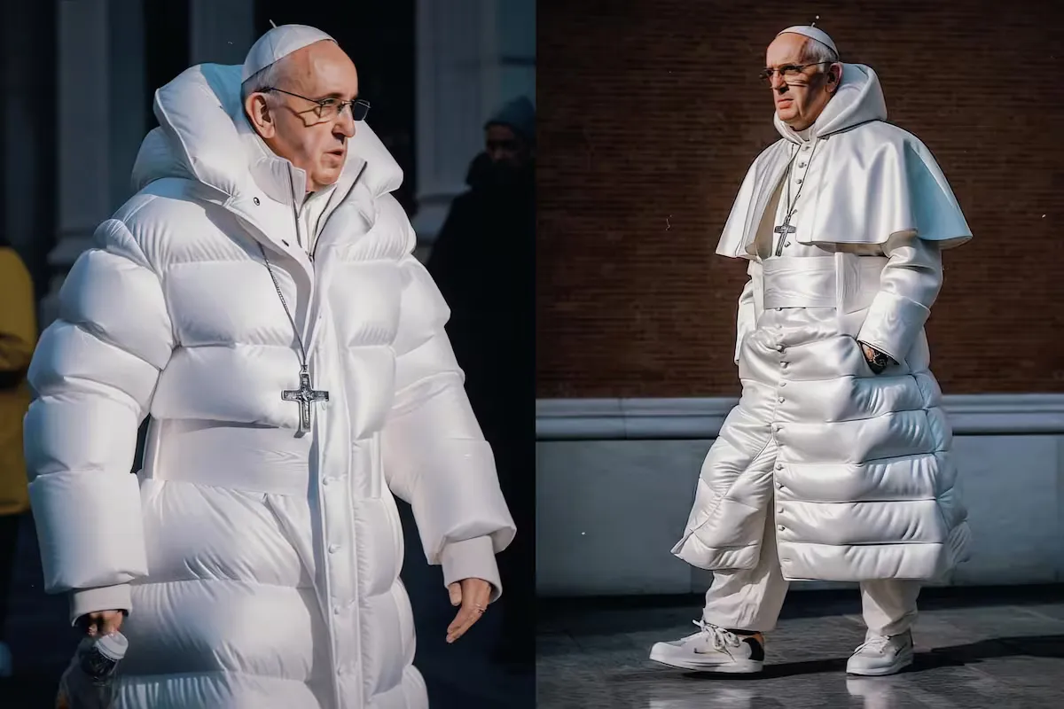 Papa Francisco víctima de la IA Papa Francisco víctima de la IA